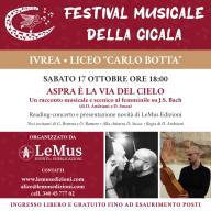  IVREA - Aspra è la via del cielo: dialogo onirico con musica -17/10